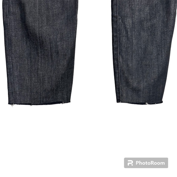 Current Elliot The Stiletto Gray Wash Raw Hem Jeans - Picture 4 of 16